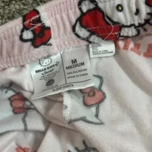 HELLO KITTY PAJAMA PANTS - Picture 3 of 3